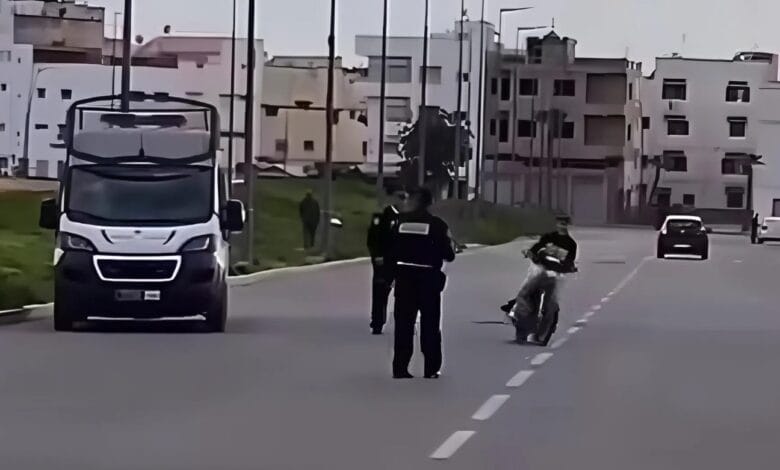 تهور شاب يُشعل سلا.. والأمن يدخل على الخط بسرعة % تهور شاب يُشعل سلا.. والأمن يدخل على الخط بسرعة