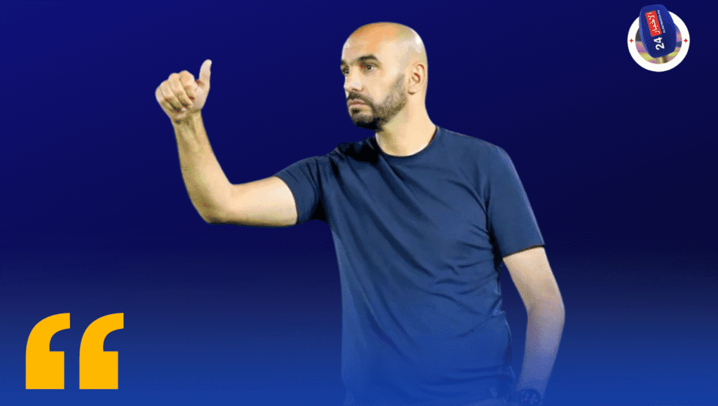 الركراكي تحت المجهر.. الجامعة تلوّح بالمحاسبة بعد وديتي تونس والبنين