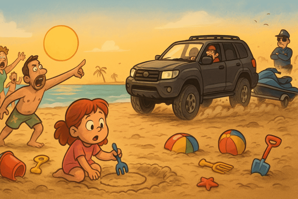 غيثة بين الحياة والموت… هل تتحرك العدالة بعد دهسها على الشاطئ؟ % غيثة بين الحياة والموت… هل تتحرك العدالة بعد دهسها على الشاطئ؟