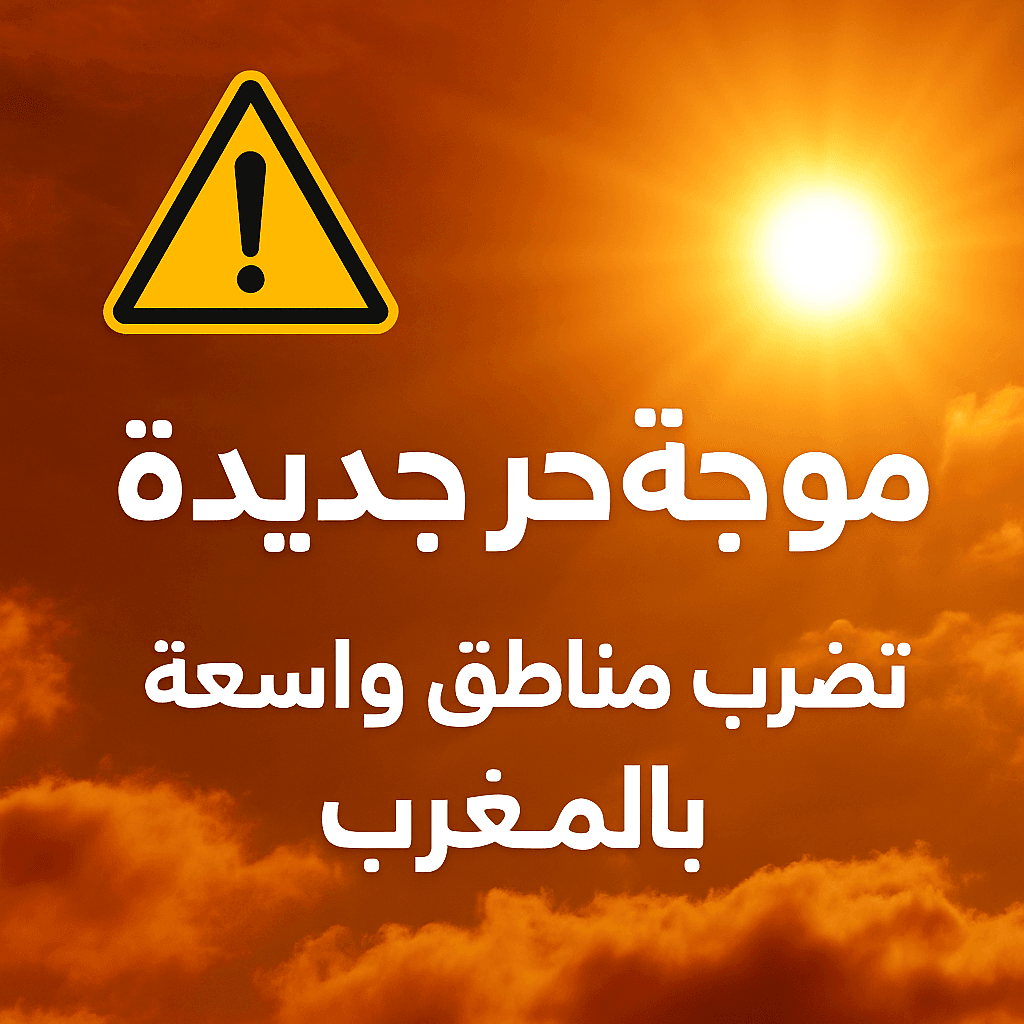 الطقس..موجة حر جديدة تضرب مناطق واسعة بالمغرب.. والمديرية الوطنية تطلق تنبيهات متفرقة