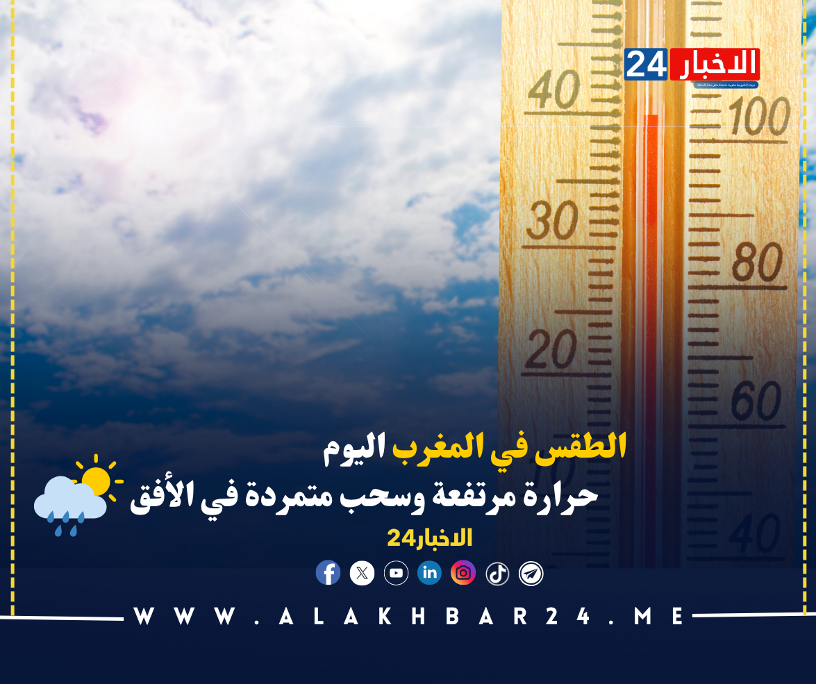 حرارة في المغرب اليوم.. الطقس مرتفعة وسحب متمردة في الأفق