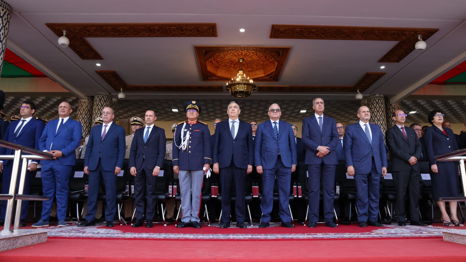 وزير الداخلية يترأس حفل تخرج الفوج الستين للسلك العادي لرجال السلطة