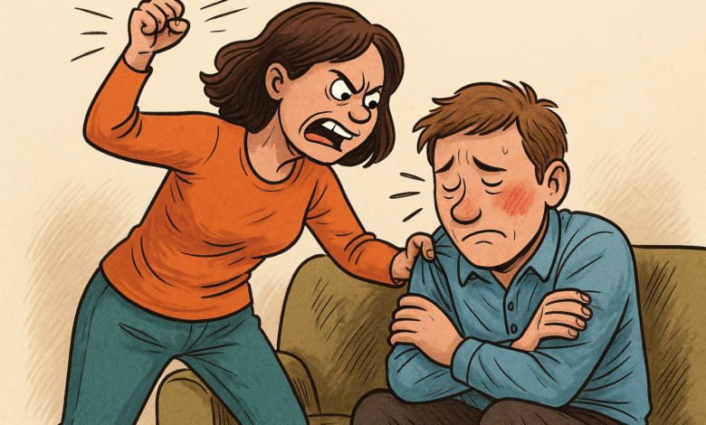 العنف ضد الرجال: الظاهرة المسكوت عنها في مجتمعاتنا % العنف ضد الرجال: الظاهرة المسكوت عنها في مجتمعاتنا