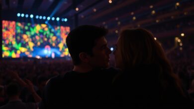 Cheating husband exposed at Coldplay concert. He is having an affair with his co