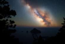 Capturing the Milky Way Above Harp Island