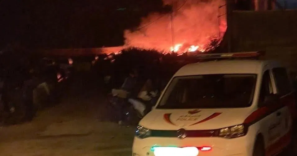 حريق مهول يلتهم سيارات في المحجز البلدي “فوريان” بالرباط