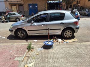 شارع الصبيحي في سلا.. الملك العمومي رهينة الصمت