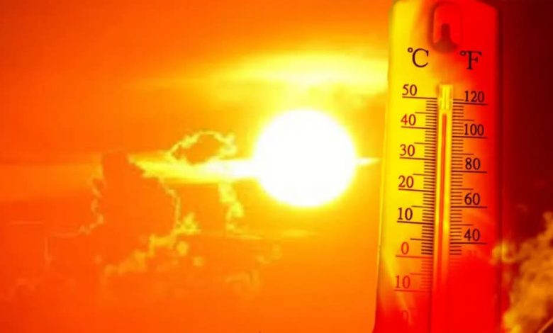 الأرصاد تحذر من موجة حر تصل إلى 47 درجة وزخات رعدية