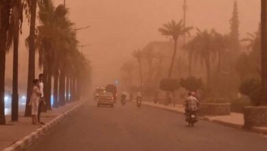 نشرة إنذارية: زخات قوية ورياح تهدد مناطق واسعة