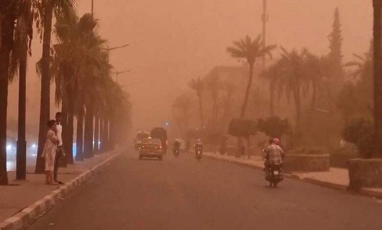 نشرة إنذارية: زخات قوية ورياح تهدد مناطق واسعة % نشرة إنذارية: زخات قوية ورياح تهدد مناطق واسعة