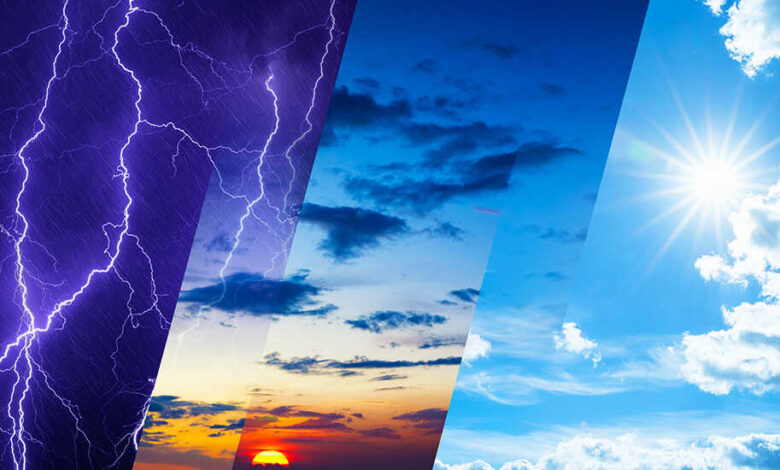 طقس المغرب غدًا: حرارة مرتفعة وأمطار رعدية ورياح قوية % طقس المغرب غدًا: حرارة مرتفعة وأمطار رعدية ورياح قوية