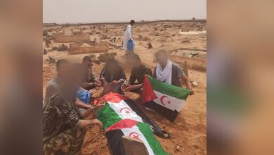 جدل بعد استغلال تشييع جثمان في لقصابي لرفع شعارات انفصالية