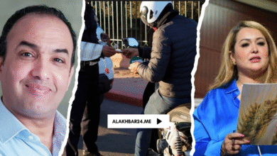 رشيد الوالي و بوجريدة في مواجهة حملة الدراجات النارية....