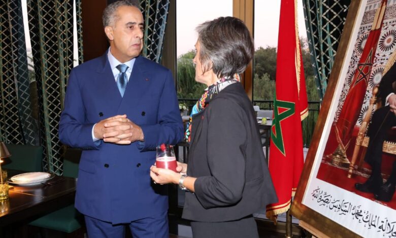 حموشي يجري مباحثات مع المديرة العامة للأمن الداخلي الفرنسي % حموشي يجري مباحثات مع المديرة العامة للأمن الداخلي الفرنسي