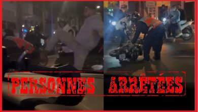 توقيف ثلاثة أشخاص بعد اعتدائهم على دراجي شرطة في الدار البيضاء