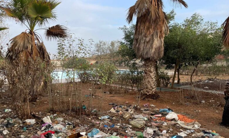 مسبح حي الرحمة بسلا... من مشروع عمومي إلى خرابة جماعية! % مسبح حي الرحمة بسلا... من مشروع عمومي إلى خرابة جماعية!