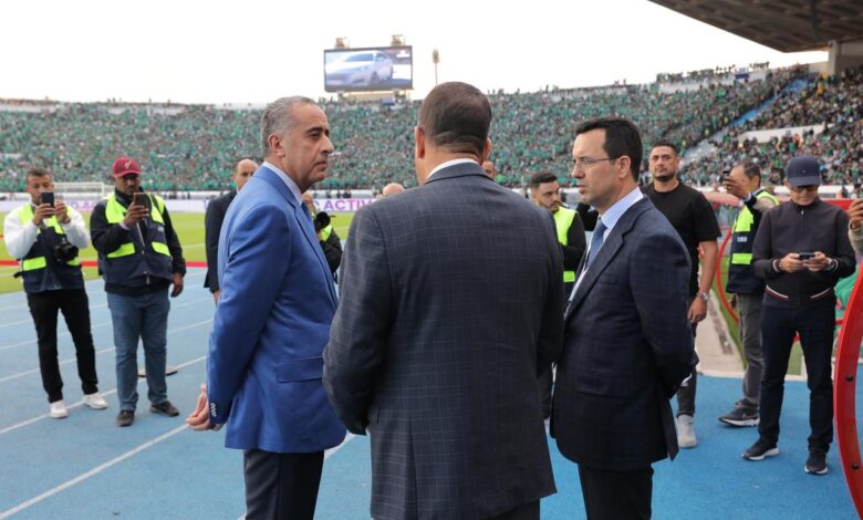 حموشي يتفقد الترتيبات الأمنية استعدادًا لمباراة الديربي البيضاوي % حموشي يتفقد الترتيبات الأمنية استعدادًا لمباراة الديربي البيضاوي