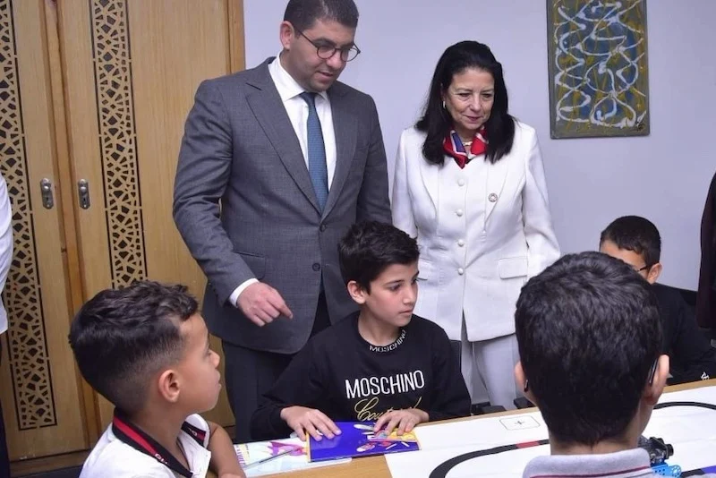 بنسعيد والسغروشني يطلقان برنامجًا لذكاء الأطفال... ونسيَا ذكاء التخطيط! % بنسعيد والسغروشني يطلقان برنامجًا لذكاء الأطفال... ونسيَا ذكاء التخطيط!