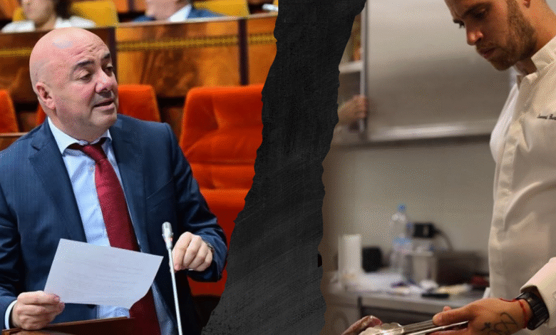 مقرب من بن براهيم يؤكد استقالة الطباخ الفرنسي مفندا الرواية المغرضة % ghhh