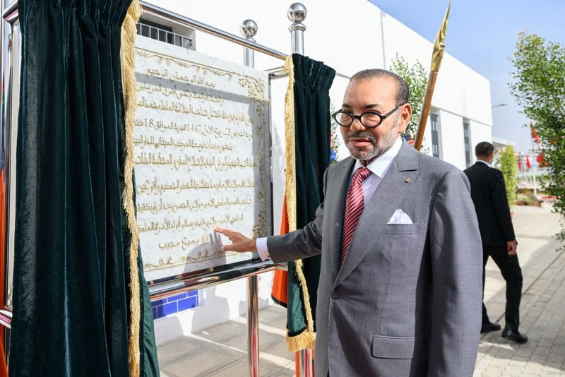 الملك يعطي انطلاقة بناء مركب جهوي للصحة النفسية بمديونة