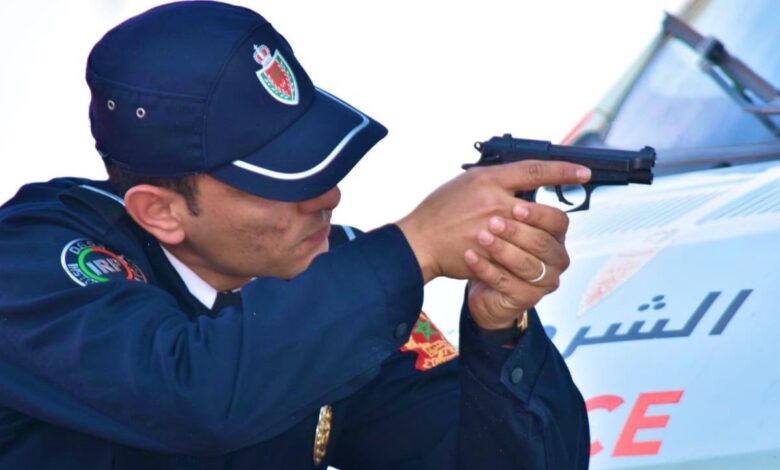 رصاصة شرطي تُنهي محاولة فرار لصّ خطير بسلا % رصاصة شرطي تُنهي محاولة فرار لصّ خطير بسلا