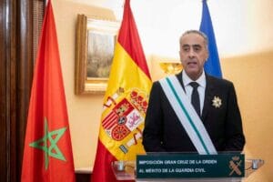 إسبانيا تكرم عبد اللطيف حموشي بأرفع وسام أمني %