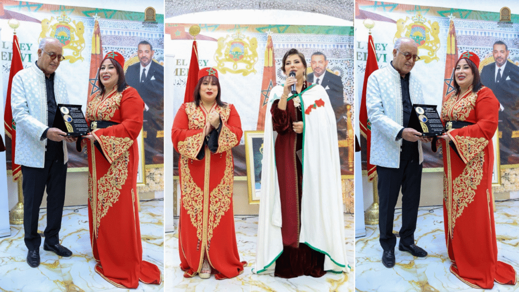 مغاربة مدريد يحتفلون بذكرى المسيرة الخضراء في أجواء فنية ووطنية % مغاربة مدريد يحتفلون بذكرى المسيرة الخضراء في أجواء فنية ووطنية