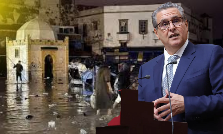 فيضانات آسفي تفضح غياب الحس الإنساني في خطاب أخنوش % فيضانات آسفي تفضح غياب الحس الإنساني في خطاب أخنوش