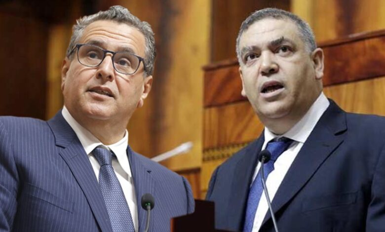 غياب أخنوش وصعود لفتيت… من يحكم المشهد السياسي في لحظة الفراغ؟ % غياب أخنوش وصعود لفتيت… من يحكم المشهد السياسي في لحظة الفراغ؟