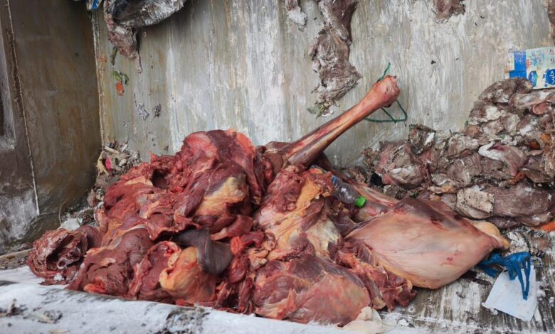 إحباط شبكة لترويج لحوم فاسدة بحي الفردوس بسلا وحجز مواد خطيرة