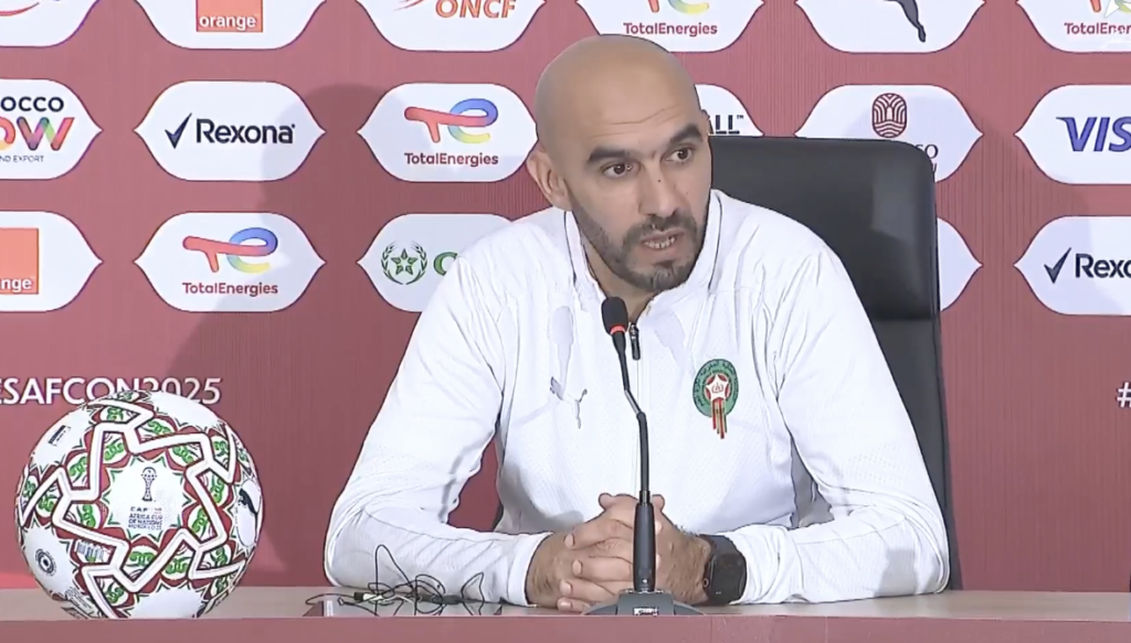 Regragui : « Le Maroc a tourné la page face au Cameroun » % Regragui : « Le Maroc a tourné la page face au Cameroun »