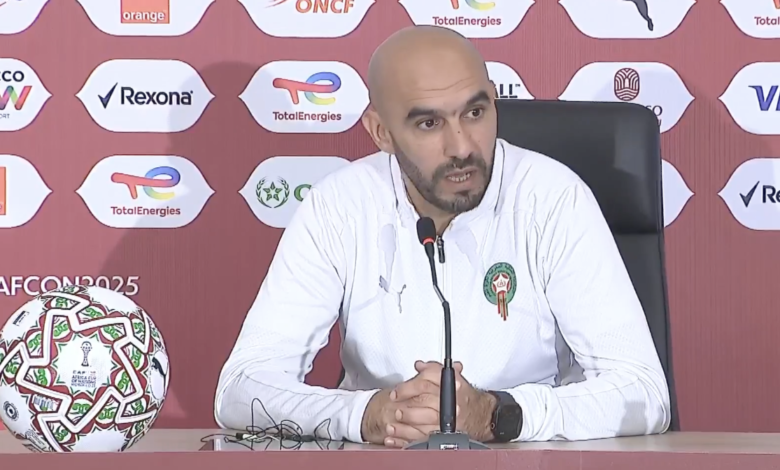 Regragui : « Le Maroc a tourné la page face au Cameroun » % Regragui : « Le Maroc a tourné la page face au Cameroun »