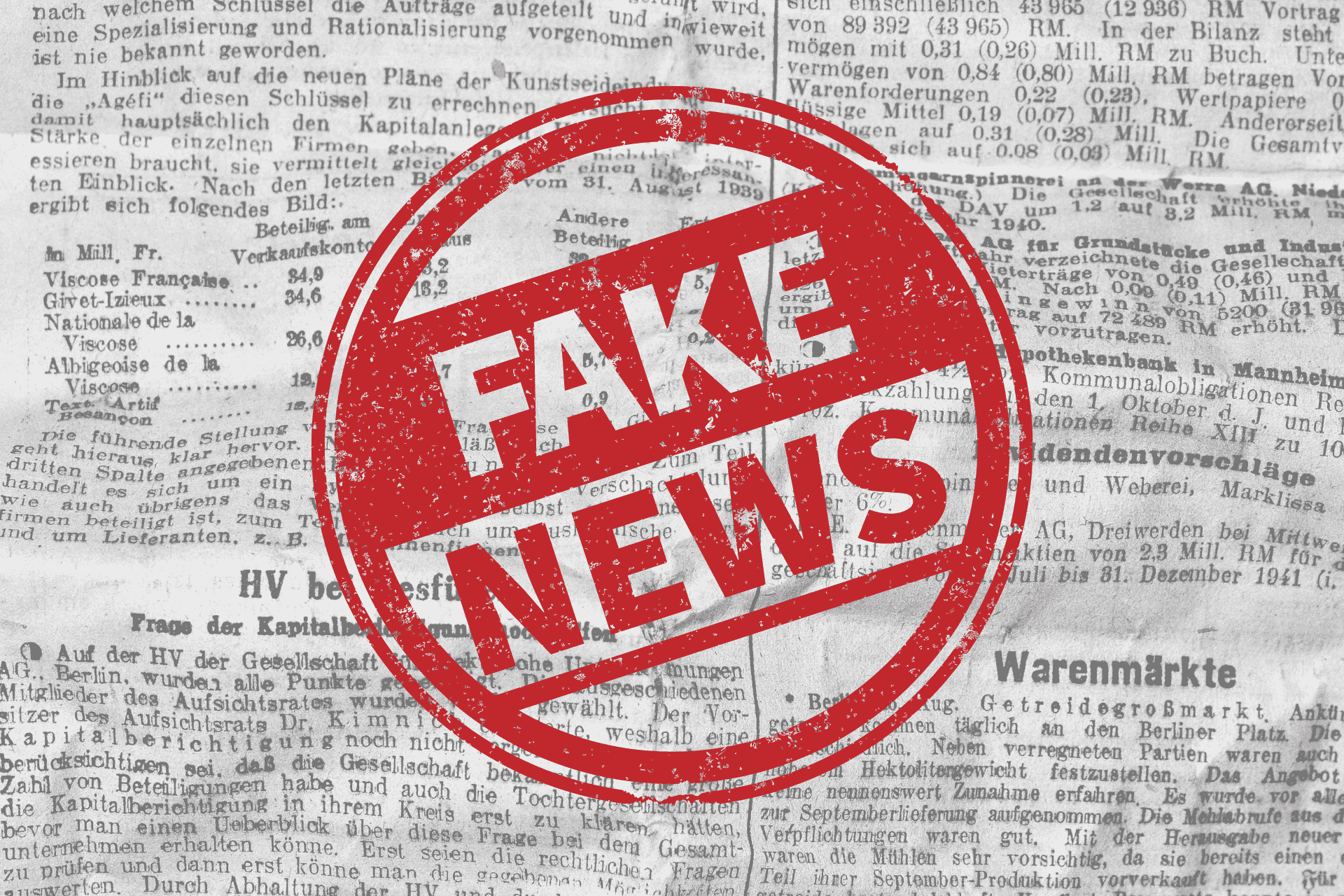 Fake News Canva Made by SWG