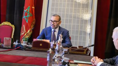 جلالة الملك يترأس اجتماع عمل حول المركب المينائي الناظور غرب المتوسط % الملك محمد السادس 1 1