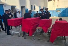 " الأخبار 24 " تعزي أسرة الأمن الوطني .. نقل جثامين شهداء الواجب لتوارى الثرى (+صور) % 640090175 1424972456097521 5064161036506372334 n