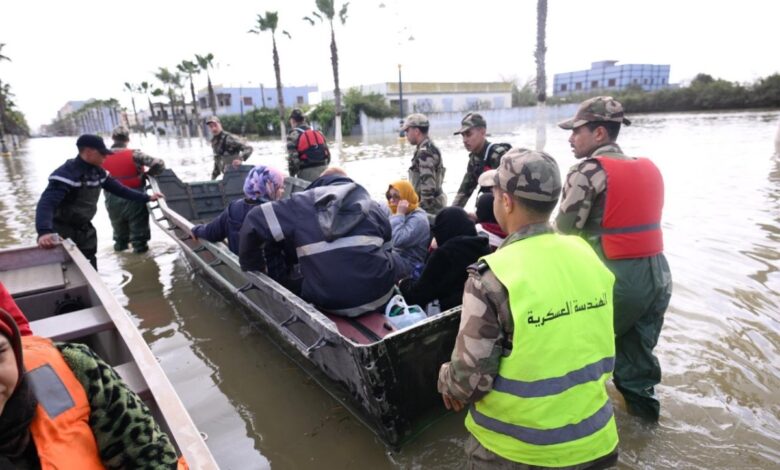 Suspension des cours dans le nord-ouest du Maroc face aux risques d’inondations % Suspension des cours dans le nord-ouest du Maroc face aux risques d’inondations