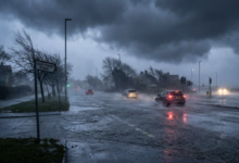 أمطار قوية ورياح عاصفية تضرب الشمال وتحذير برتقالي من الأرصاد % أمطار قوية ورياح عاصفية تضرب الشمال وتحذير برتقالي من الأرصاد