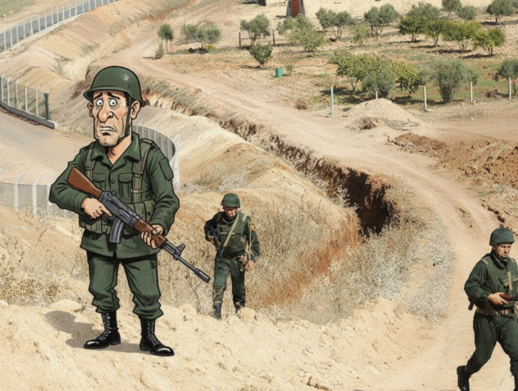 حين يصبح الحجر أداة دبلوماسية… قراءة ساخرة في تحركات الجيش الجزائري