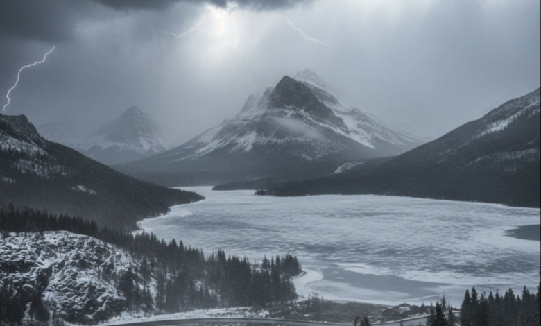 أمطار رعدية وثلوج ورياح قوية تُبقي الطقس متقلبًا بعدة مناطق