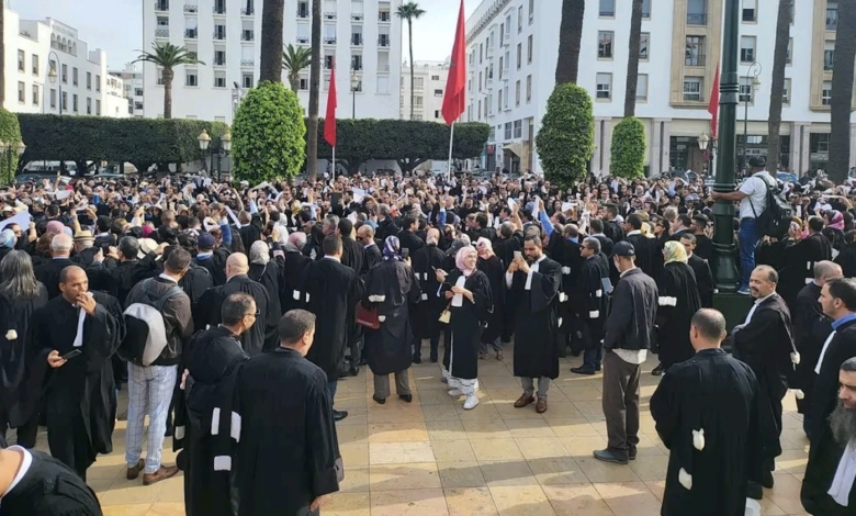 لقاء رئيس الحكومة بالمحامين يؤجل قانون المهنة ويهدئ الإضراب % لقاء رئيس الحكومة بالمحامين يؤجل قانون المهنة ويهدئ الإضراب