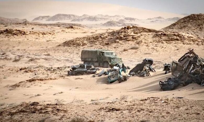 موريتانيا تحتجز مركبتين وشاحنة تابعة لجبهة البوليساريو % guergarate