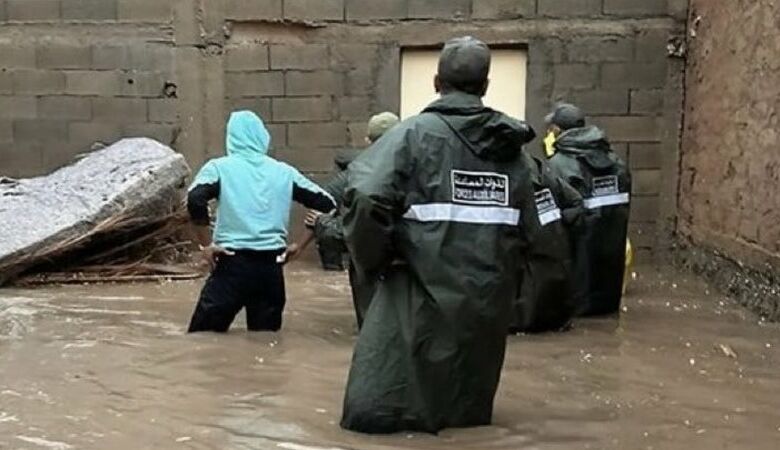 اختلالات في إحصاء متضرري الفيضانات بضواحي العرائش % 808 780x450 1