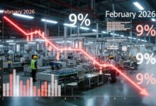 المندوبية السامية للتخطيط: انخفاض أسعار الإنتاج الصناعي في فبراير 2026 % المندوبية السامية للتخطيط: انخفاض أسعار الإنتاج الصناعي في فبراير 2026