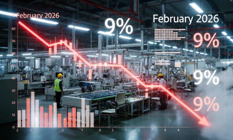 المندوبية السامية للتخطيط: انخفاض أسعار الإنتاج الصناعي في فبراير 2026 % المندوبية السامية للتخطيط: انخفاض أسعار الإنتاج الصناعي في فبراير 2026