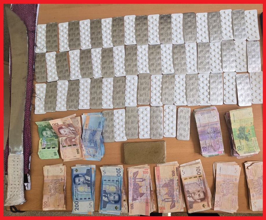 تفكيك شبكة مخدرات بسلا وحجز 960 قرصاً مهلوساً