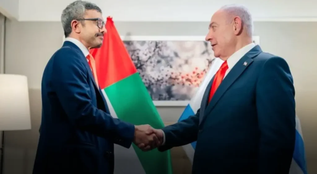 نتنياهو يكشف لقاءً سرياً مع محمد بن زايد خلال الحرب مع إيران