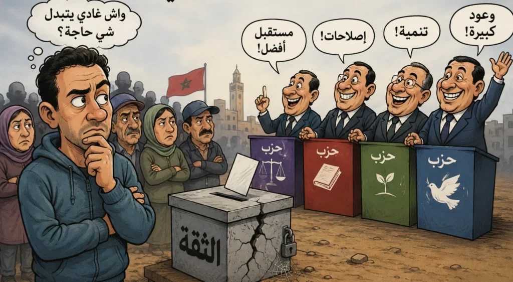 الانتخابات تقترب.. والمغاربة يواجهون أزمة ثقة في الأحزاب