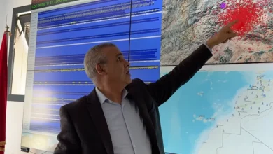 هزة أرضية بقوة 3.4 درجات تضرب إقليم جرسيف