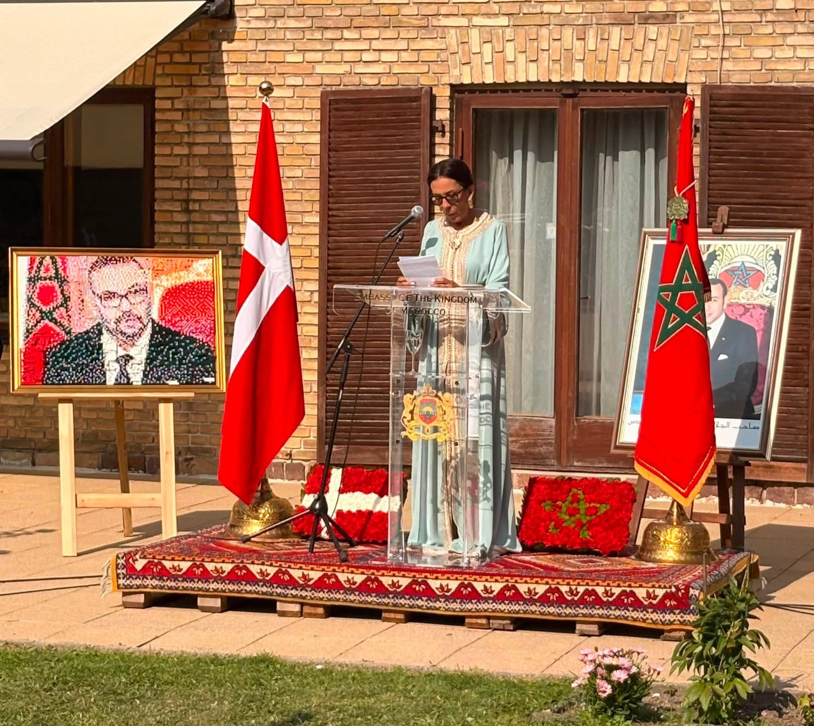 سفارة المغرب بالدنمارك تحتفل بعيد العرش