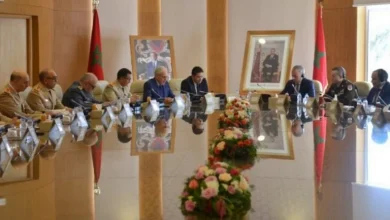 Bourita et Loudyi recoivent a Rabat le Haut representant du Conseil de paix pour Gaza 768x512 1
